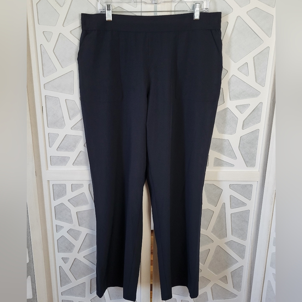 Skechers Women's Navy Straight-Leg Dress Pants